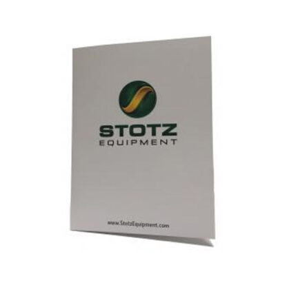 image of white stotz folder