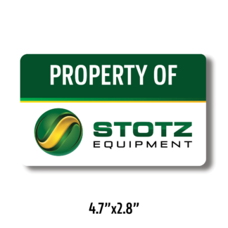 Property of Sticker