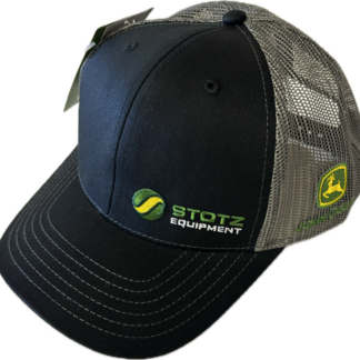 Black and Gray Moline 112 Mesh Trucker (Adjustable)