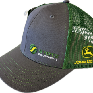 Green and Gray Moline 112 Mesh Trucker (Adjustable)