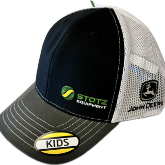 Black and White Mesh Trucker Kids (Adjustable)