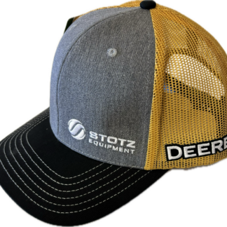 Gray and Yellow Mest Trucker Fit (Adjustable)