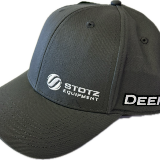 Charcoal Moline Embroidered Cap (Adjustable)
